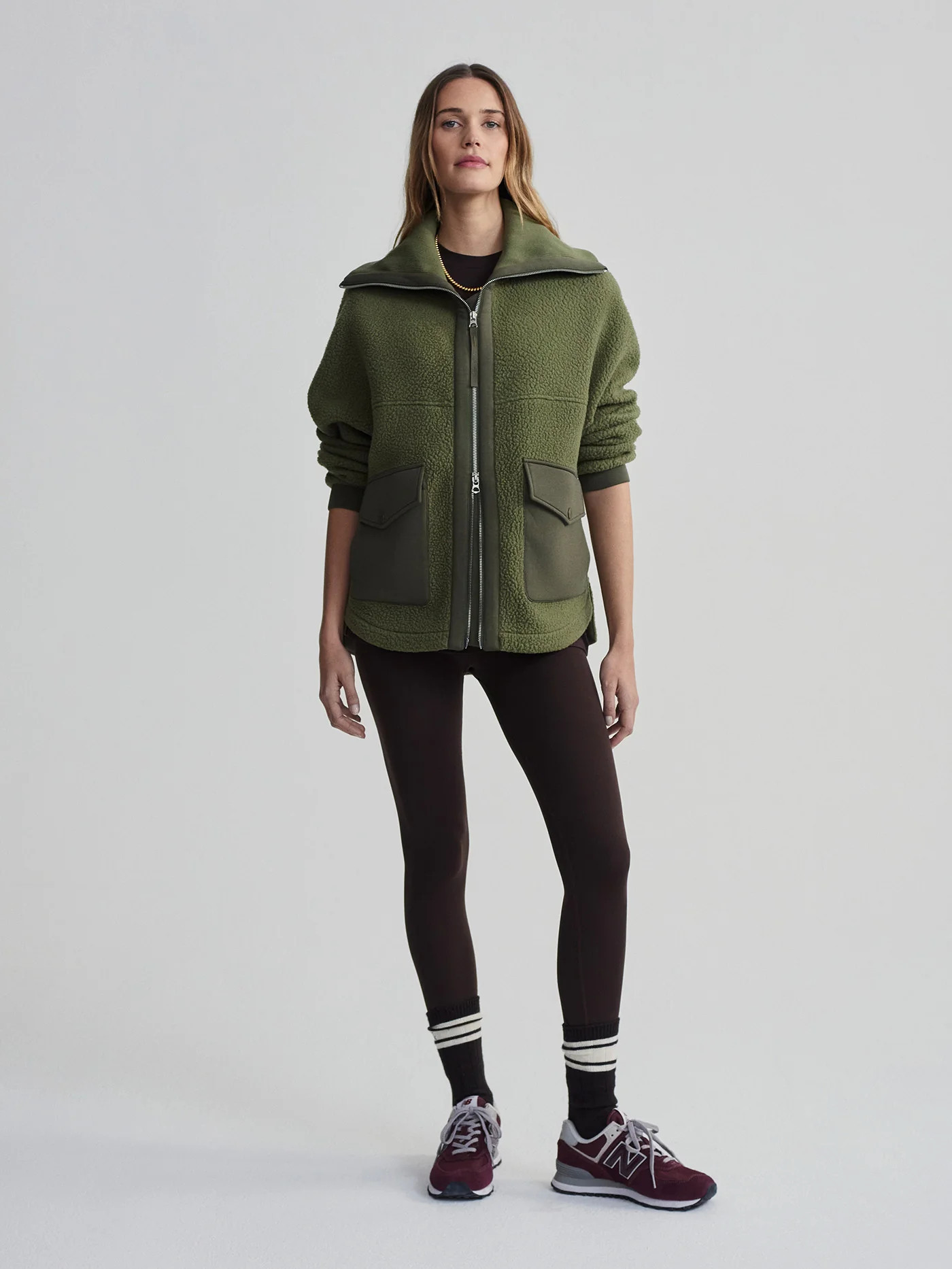 Eleanor Patch Pocket Fleece | Varley US