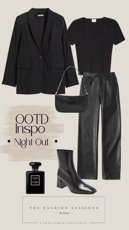 Outfit Inspiration | All Black | Night out |