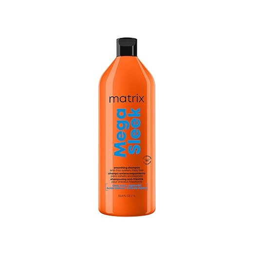 Matrix Mega Sleek Anti-Frizz Shampoo - 96H Frizz Control, 12x Smoother Hair, and Professional Hyd... | Amazon (US)