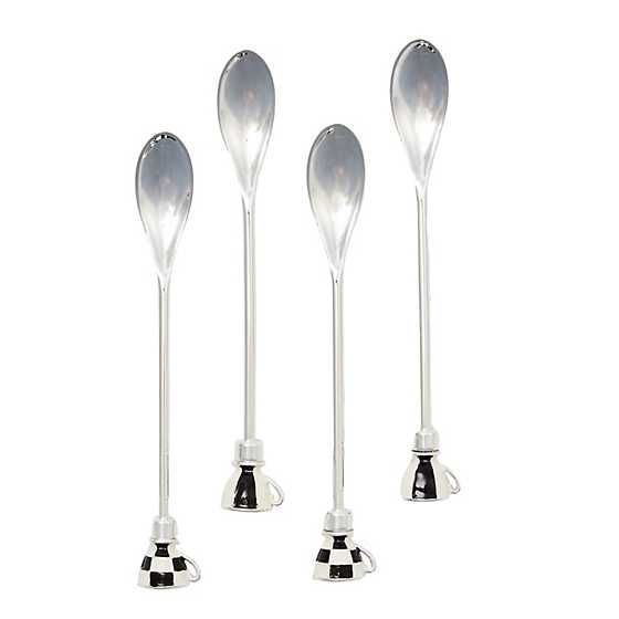 Courtly Espresso Spoons, Set of 4 | MacKenzie-Childs