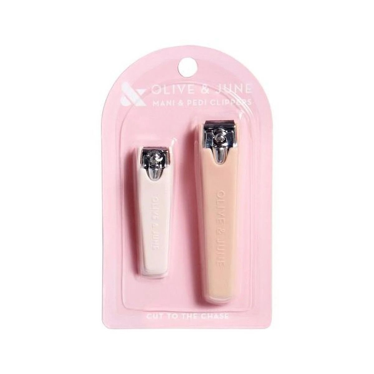 Olive & June Mani & Pedi Clippers, 2 Count, Pink | Walmart (US)