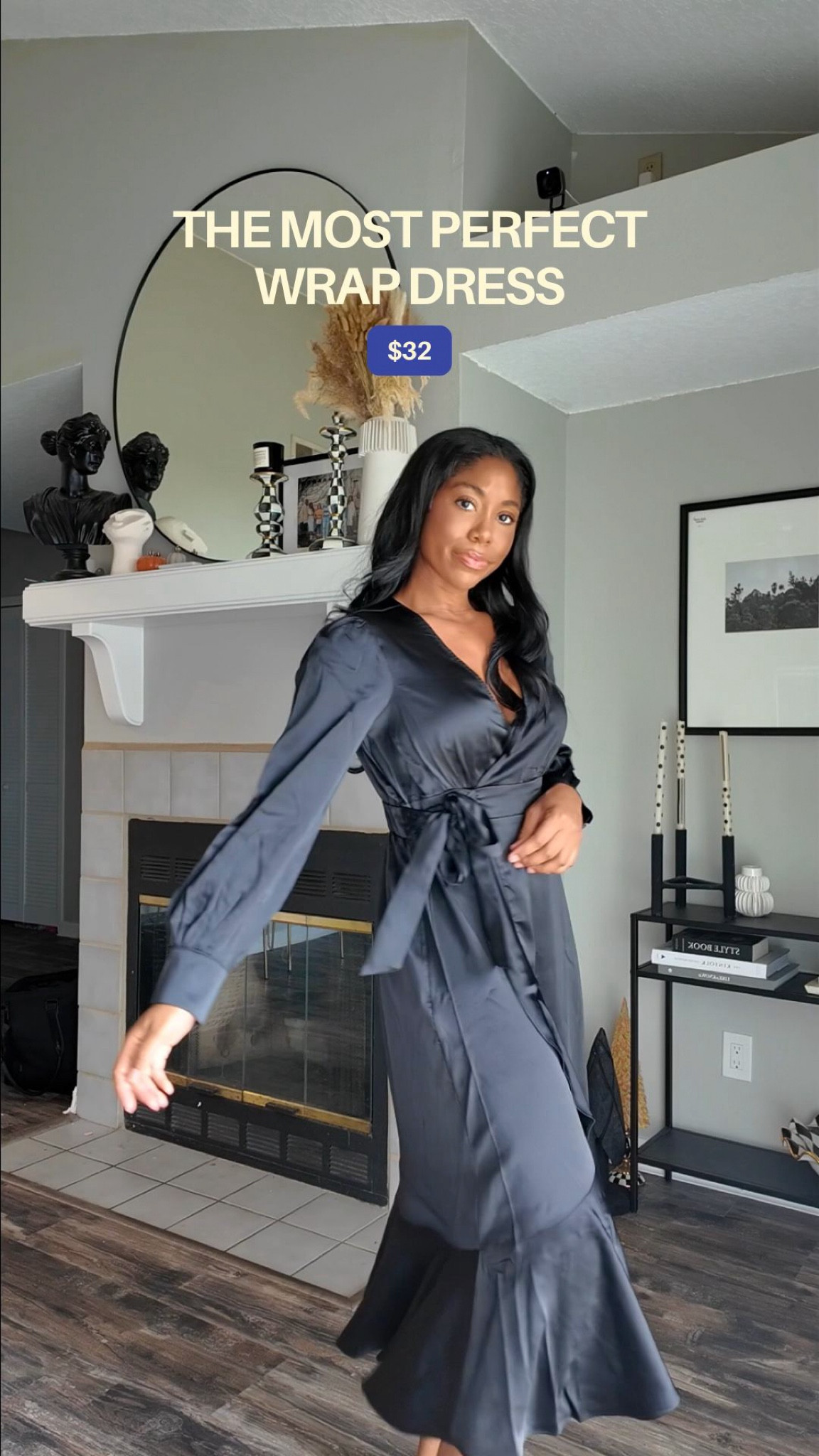 Must have wrap dress from Walmart!! Perfect for work, weddings, church, funeral, etc. it’s one of those dresses that you just have on hand just in case! Comes in multiple colors! 

#LTKStyleTip #LTKFindsUnder50 #LTKWorkwear