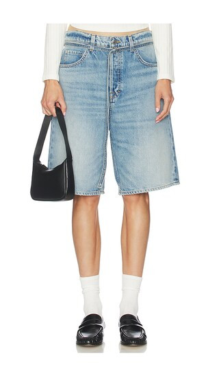 Taylor Oversized Belted Jort in Beverly Blvd | Revolve Clothing (Global)