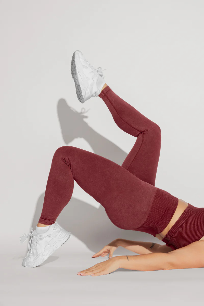 Supersculpt™ Seamless Leggings - Garnet | POPFLEX