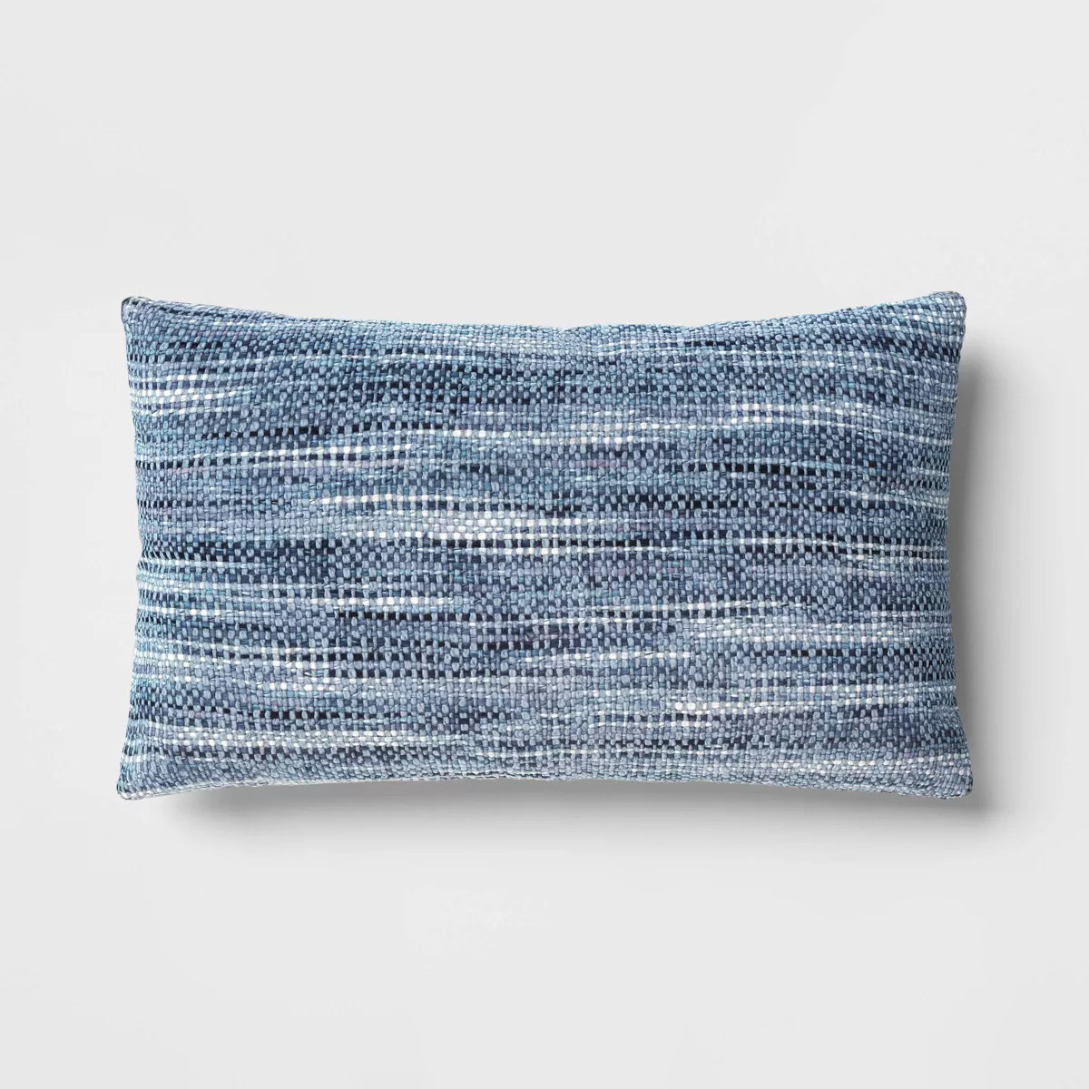 Oversized Lumbar Woven Pillow Blue - Threshold™ | Target