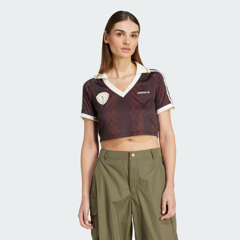 adidas Originals Retro Sports Cricket-inspired Cropped Jersey | adidas (US)