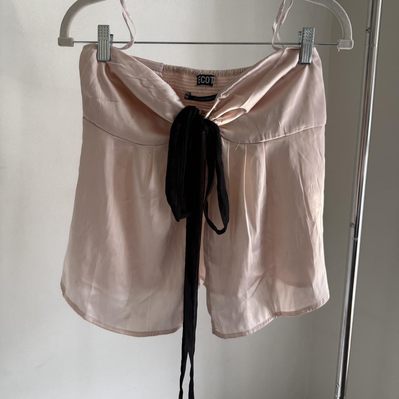 Ecote Women's Blouse - Pink - M | Depop US