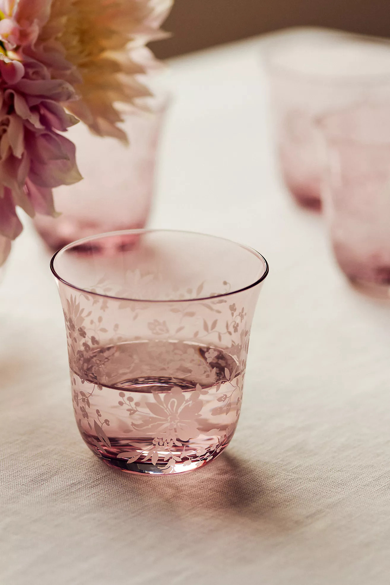 Mae Stemless Wine Glasses, Set of 4 | Anthropologie (US)
