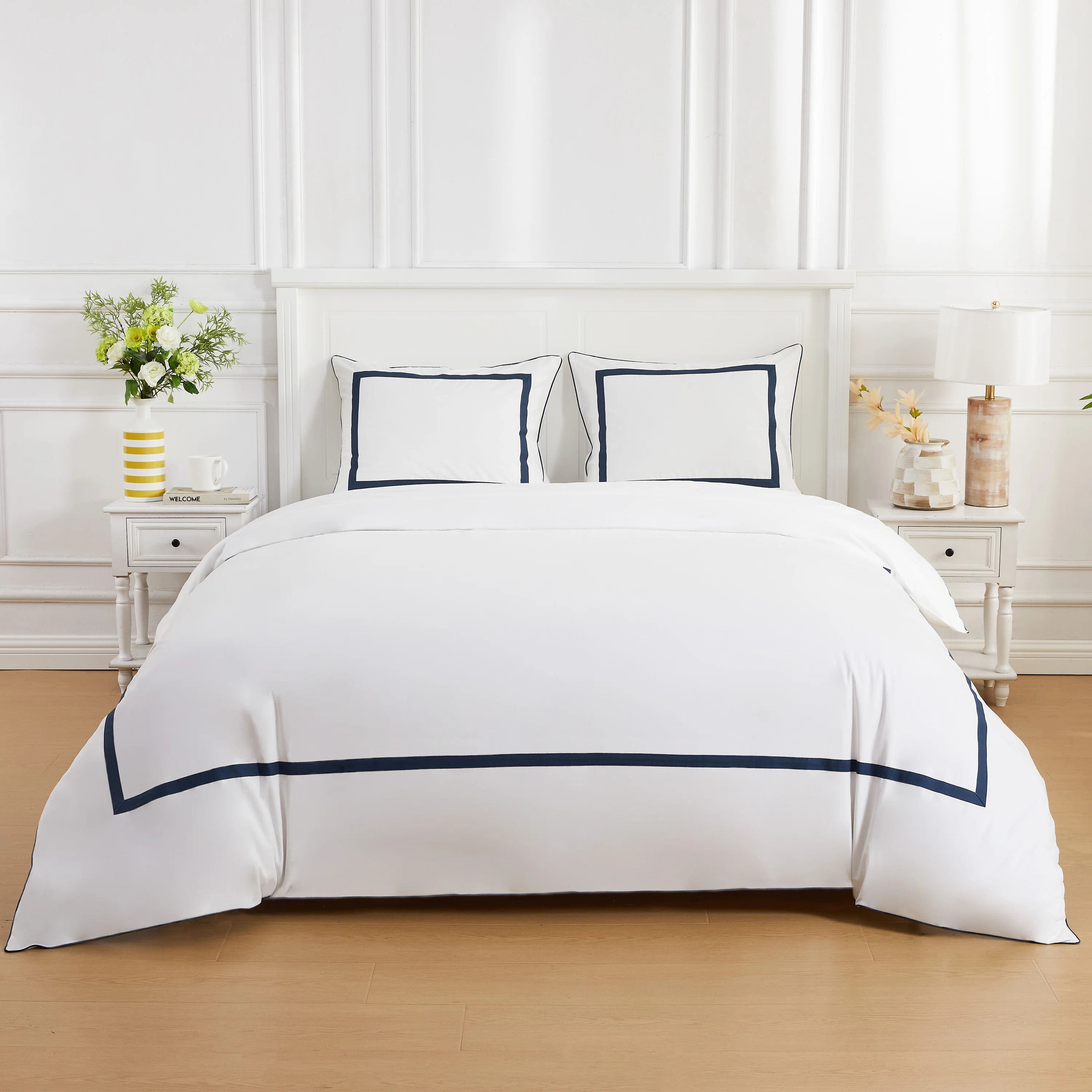 CLASSIC DOUBLE BORDER DUVET SET | Wayfair North America