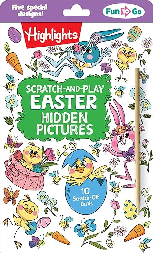 Scratch-and-Play Easter Hidden Pictures: Scratch-and-Play Easter Hidden Pictures (Highlights Fun ... | Amazon (US)