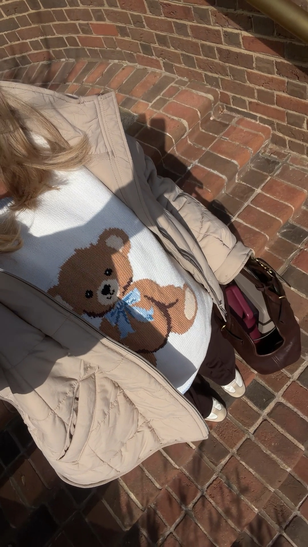 Boy mom coded 🧸🩵☁️ wearing a size XXL with the bump! 