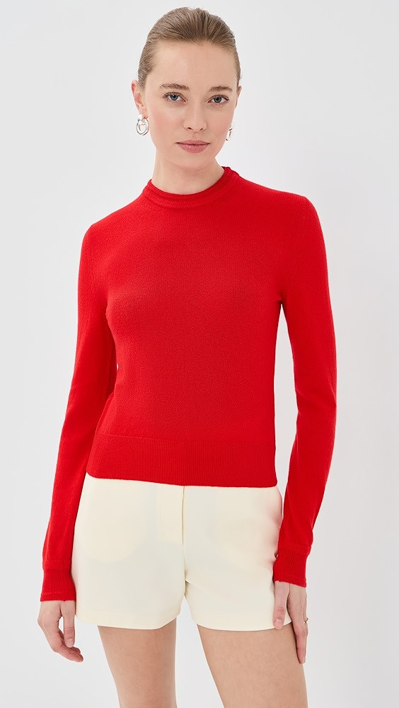 Crew Neck Long Sleeve Sweater | Shopbop