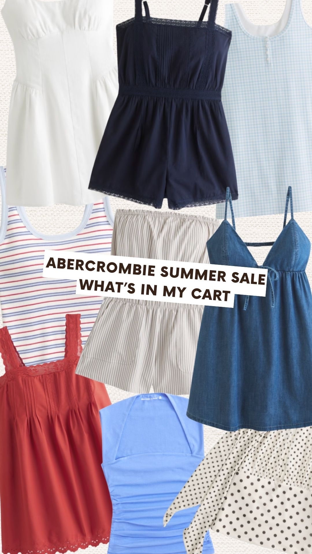 Abercrombie summer sale!! what’s in my cart edition 🛒


Abercrombie, summer sale, Abercrombie sale, summer outfits

#LTKSaleAlert