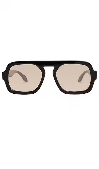 Polarized Jane Sunglasses in Gloss Black | Revolve Clothing (Global)