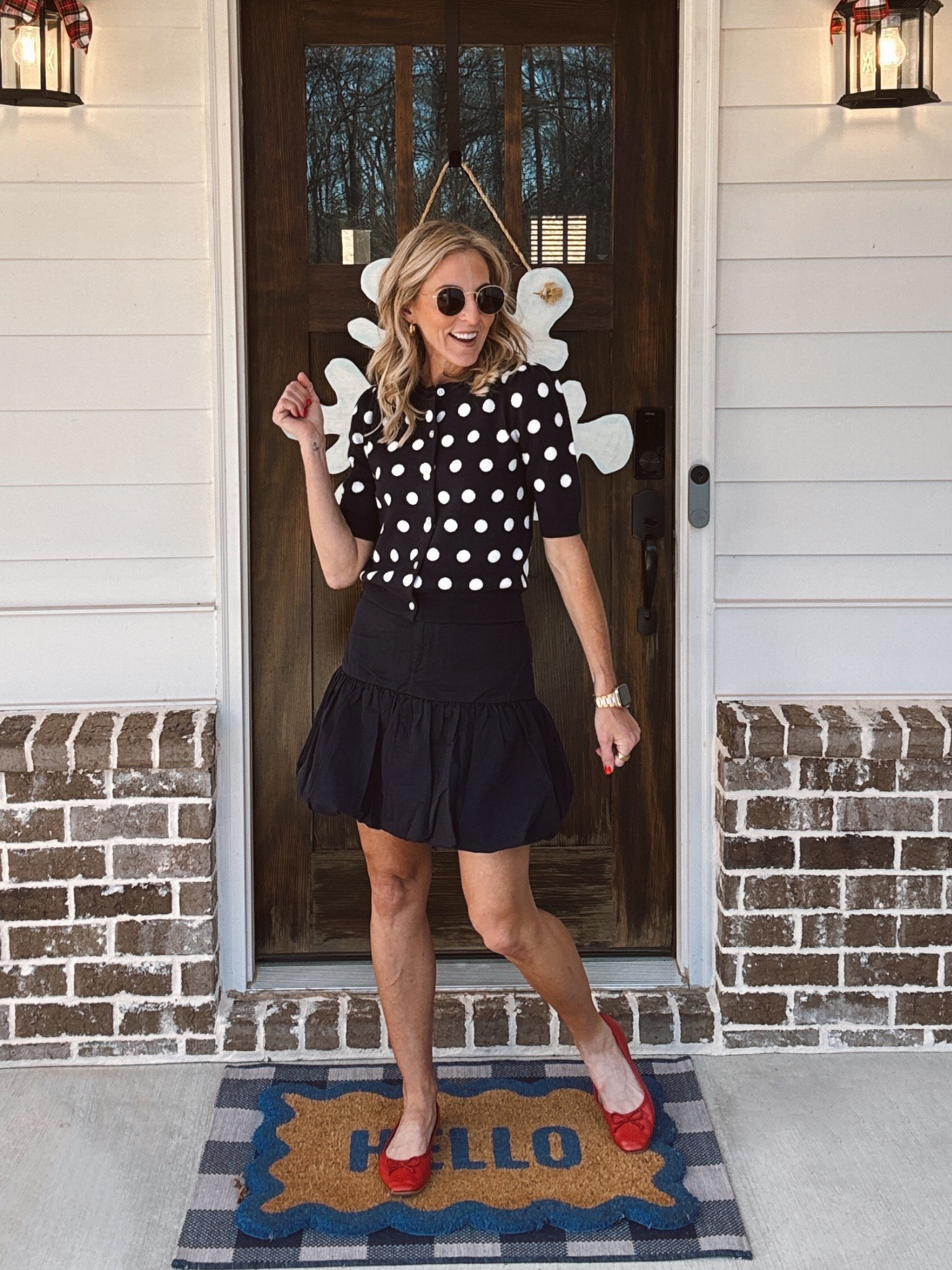 Free assembly bubble ham mini skirt is having a moment that were totally here for. Blending a tailored aesthetic with fun and playful hem. This skirt steals the show with its front pocket and flattering high waisted silhouette  under $25 wearing a size 0

#LTKFindsUnder50 #LTKWorkwear #LTKOver40