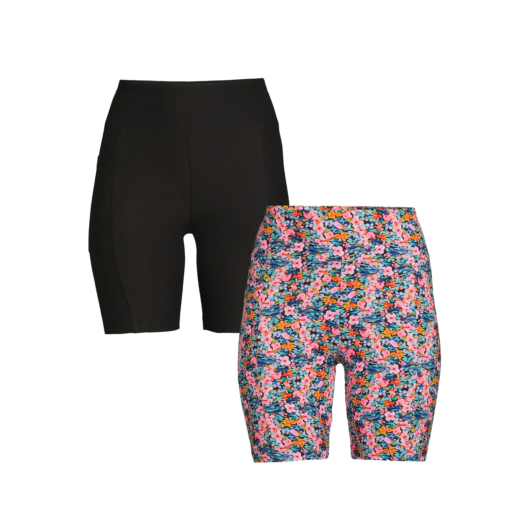 No Boundaries Juniors' Bike Shorts, 2 PackNo Boundaries Juniors' Bike Shorts, 2 Pack | Walmart (US)