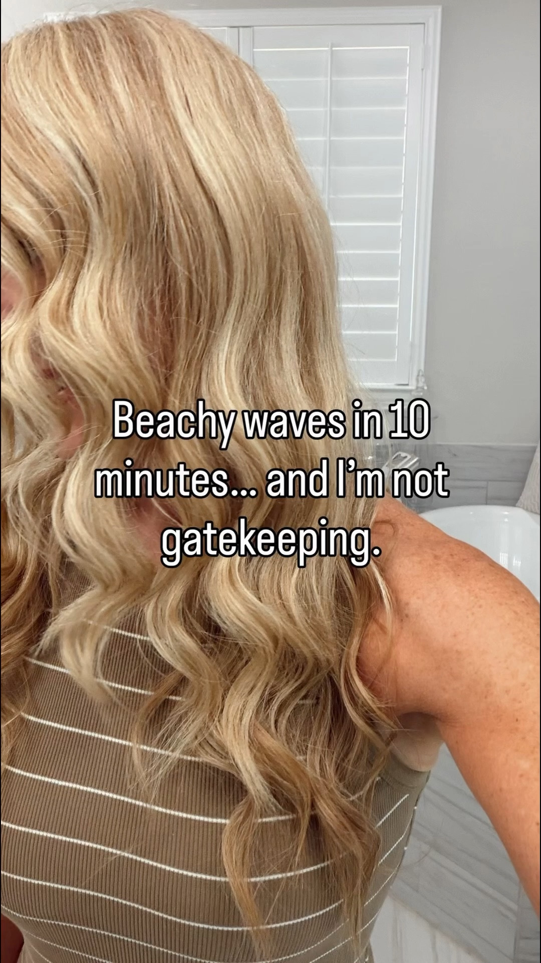 Beachy waves in 10min ✔️