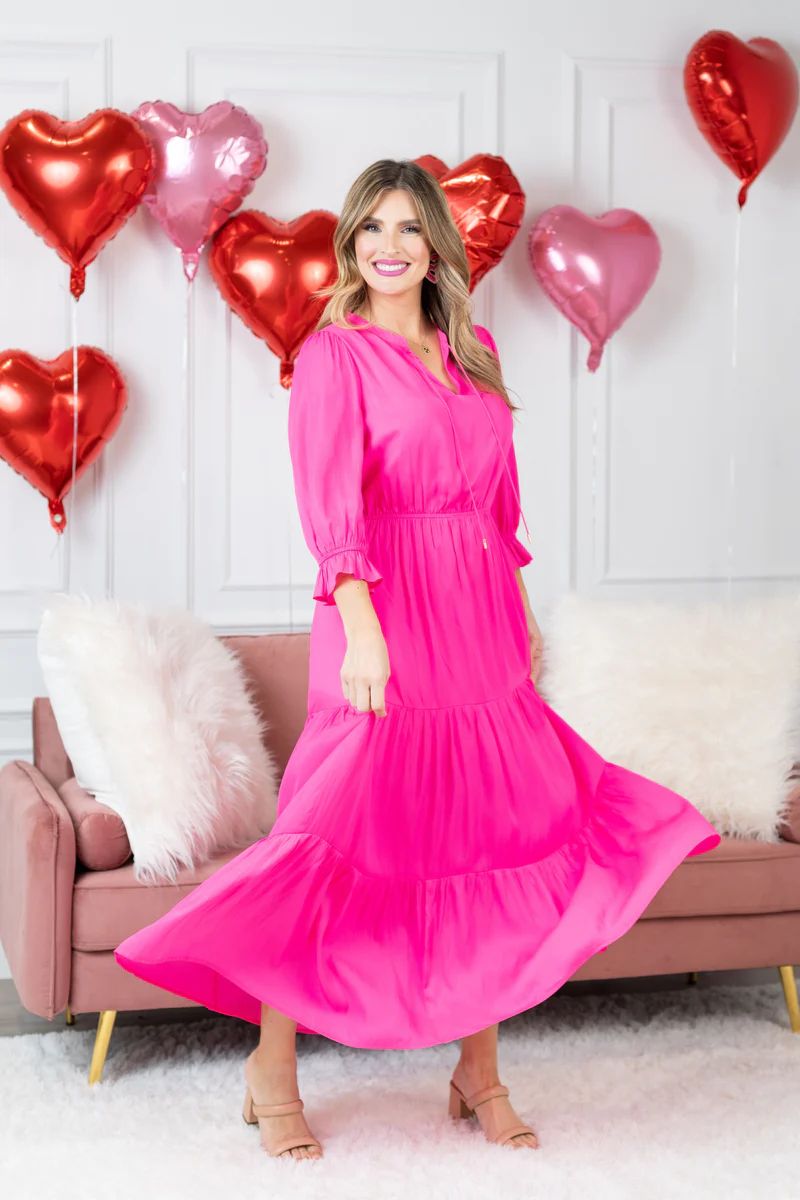Taylor Dress- Pink | Avara