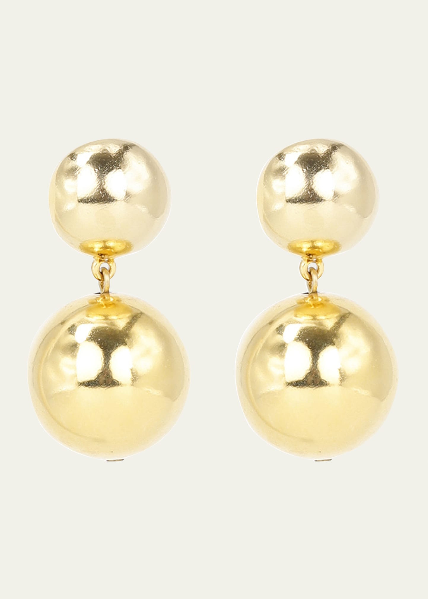 Ben-Amun Gold Ball Clip-On Earrings | Bergdorf Goodman