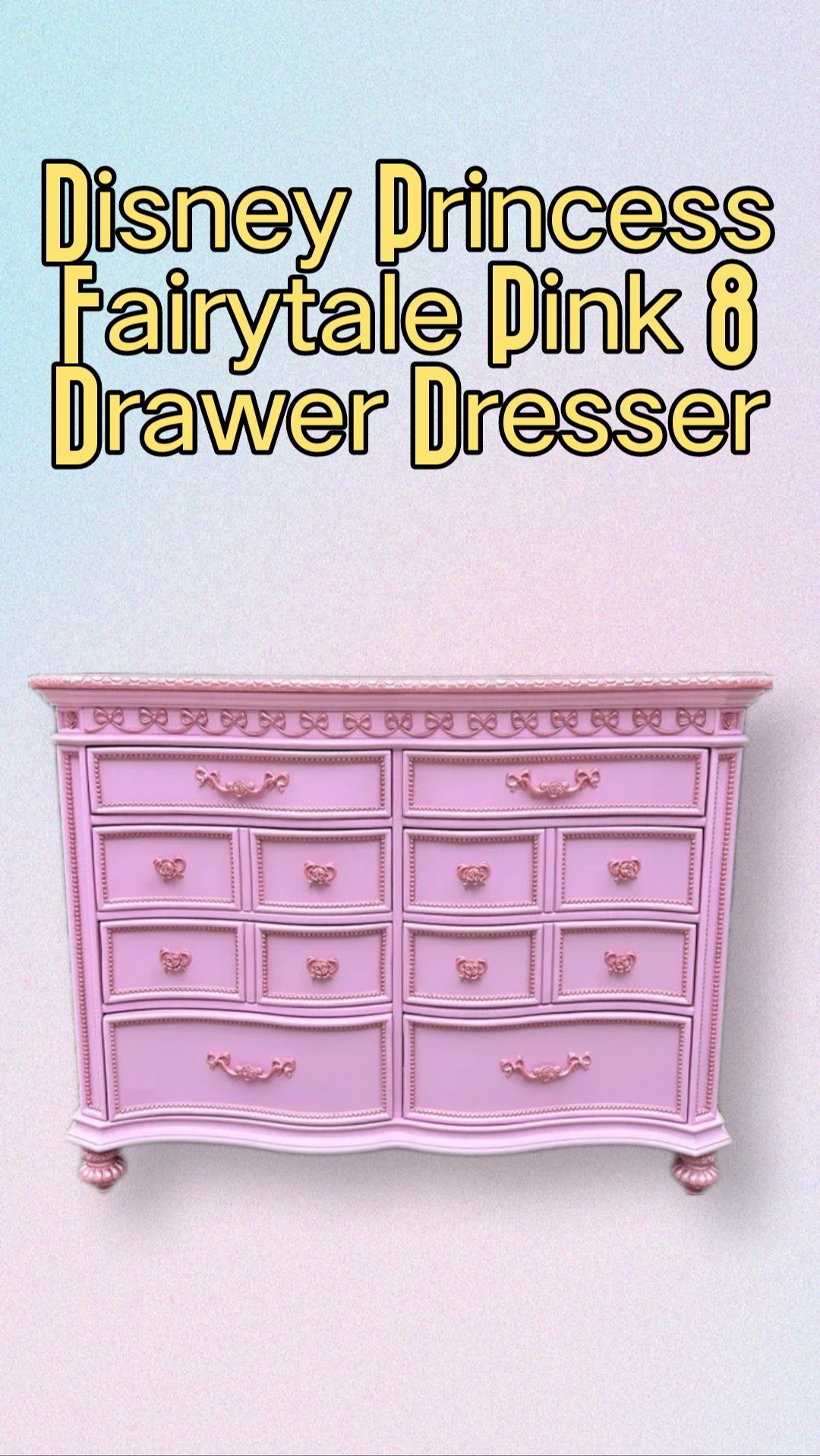 Disney Princess Fairytale Pink 8 Drawer Dresser

#LTKSeasonal #LTKHome #LTKWatchNow