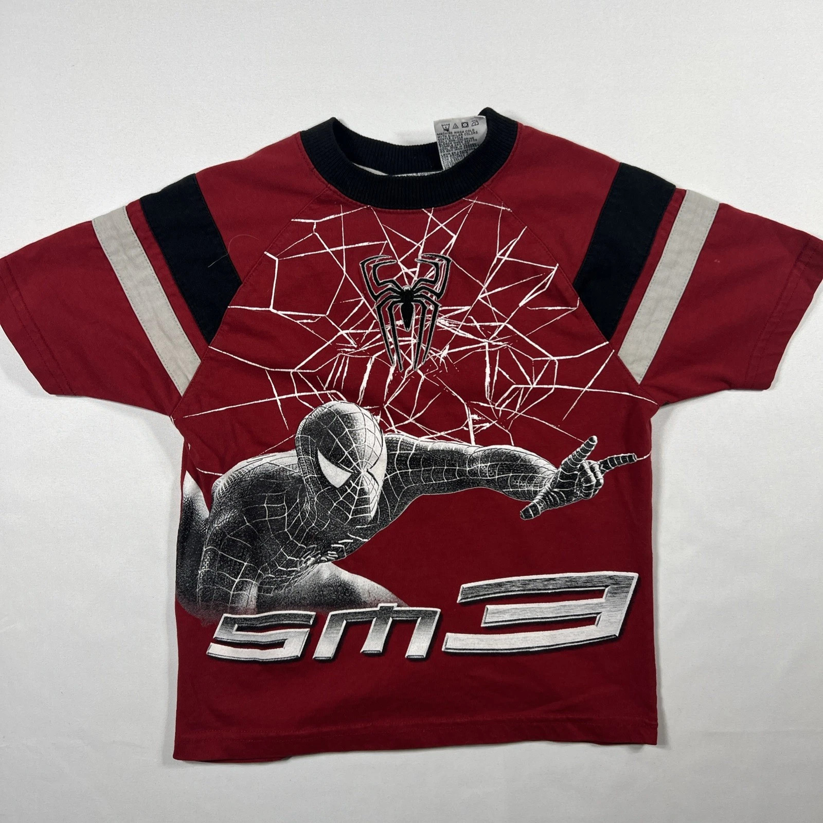 Spider Man Boys Shirt Red Movie Promo Marvel Comics 2007 Spiderman 3 Y2K | eBay | eBay US
