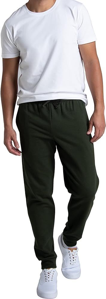 Fruit of the Loom Eversoft Fleece Joggers with Pockets, Relaxed Fit, Moisture Wicking, Breathable... | Amazon (US)