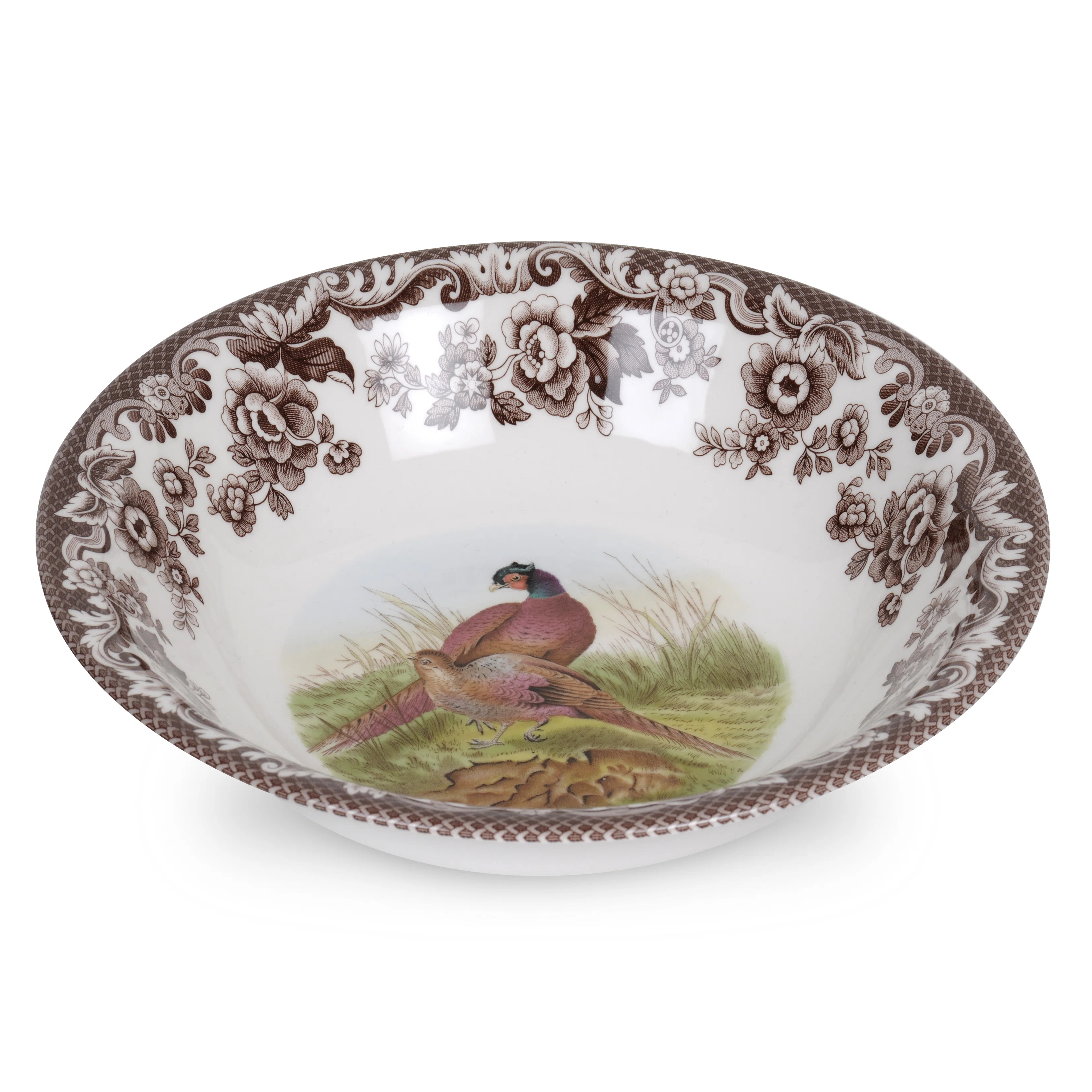 Spode Woodland Ascot Cereal Bowl 8" Pheasant | Wayfair | Wayfair North America