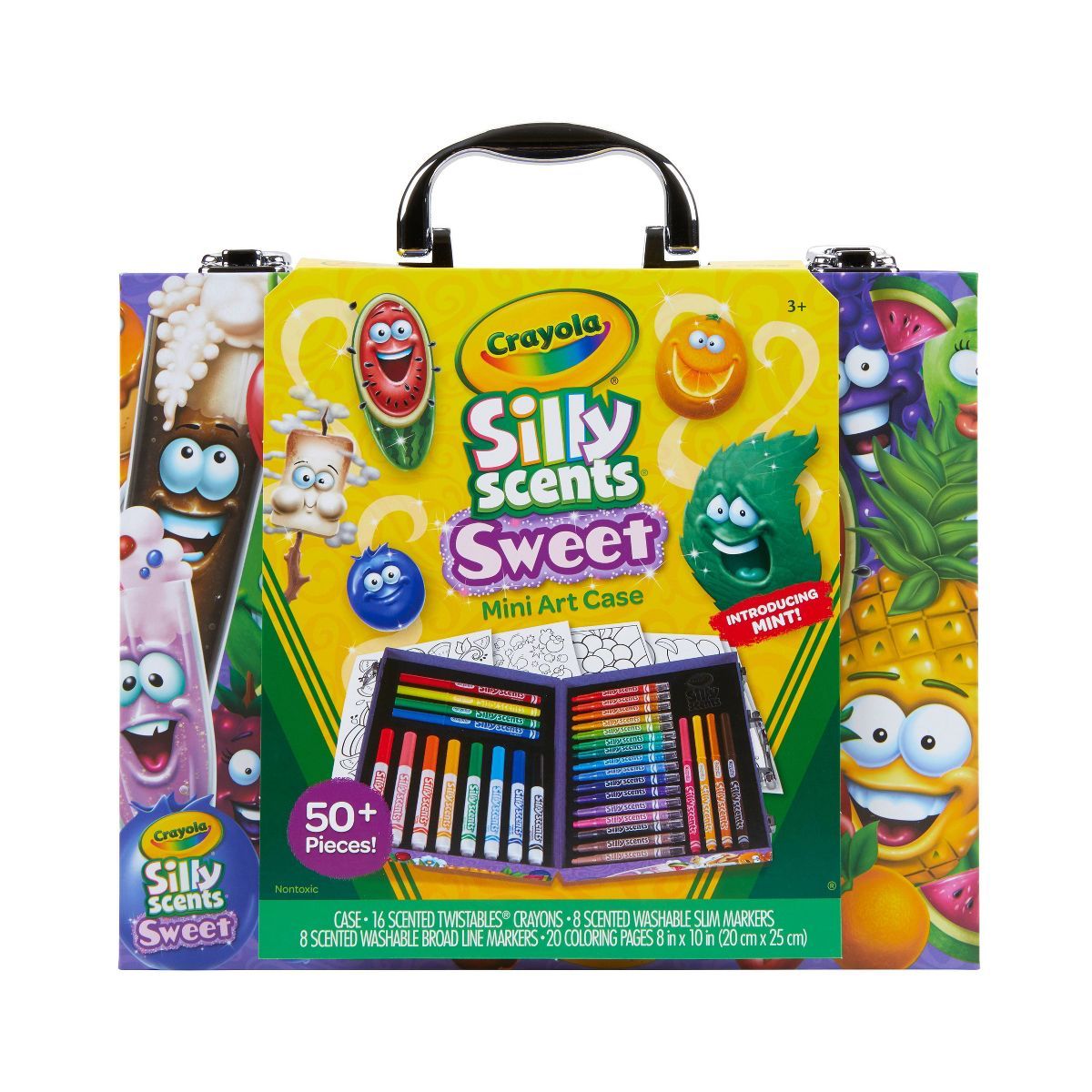 Crayola 53pc Silly Scents Mini Art Case | Target