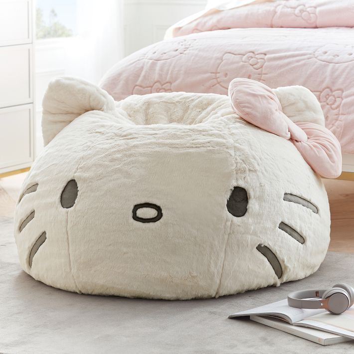 Hello Kitty® Bean Bag Chair | Pottery Barn Teen