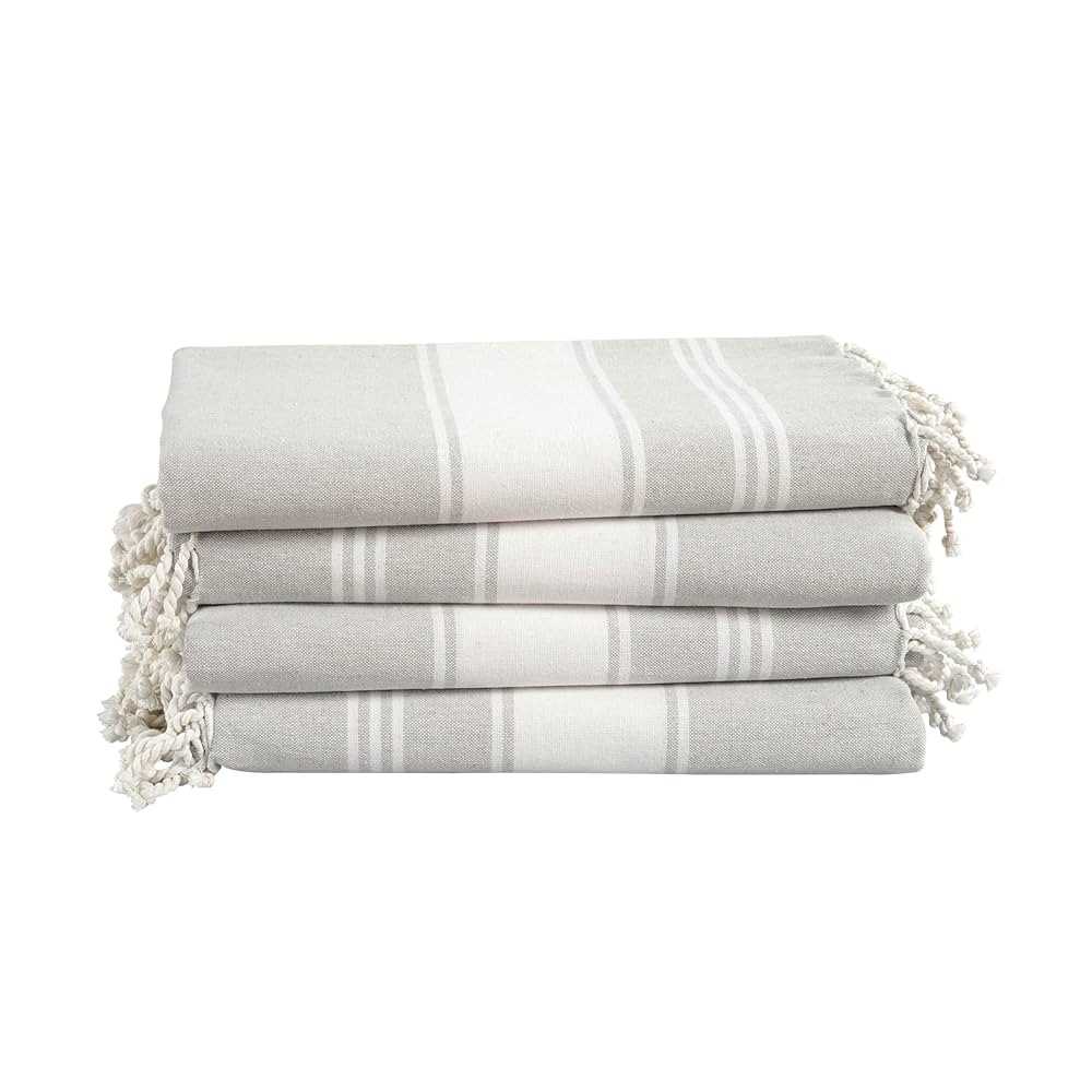 Lane Linen Beach Towels 4 Pack - Beach Towels Oversized, Pre-Washed Extra Large Beach Towel, Abso... | Amazon (CA)