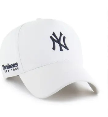 Men's '47 White New York Yankees Foundational Pinch Offside Adjustable Hat | Nordstrom