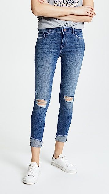 Florence Cuffed Instasculpt Skinny Jeans | Shopbop