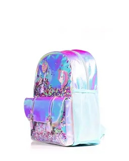 Girls Holographic Shakey Unicorn Backpack - holographic | The Children's Place