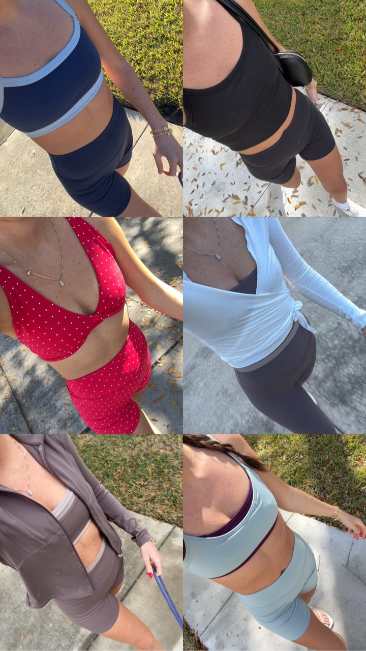 workout fits of the week 

#LTKActive #LTKfitnessgoals #LTKootd