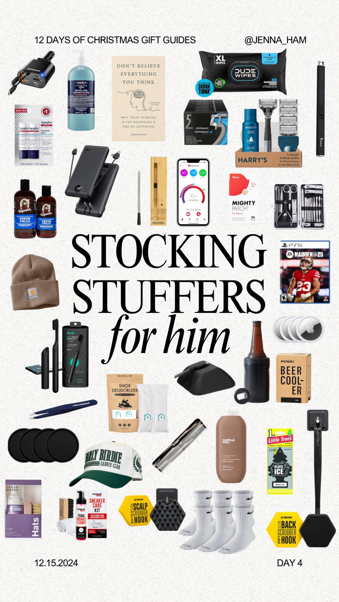 Day 4: Stocking Stuffers for Him!

#LTKHoliday #LTKGiftGuide #LTKFindsUnder100