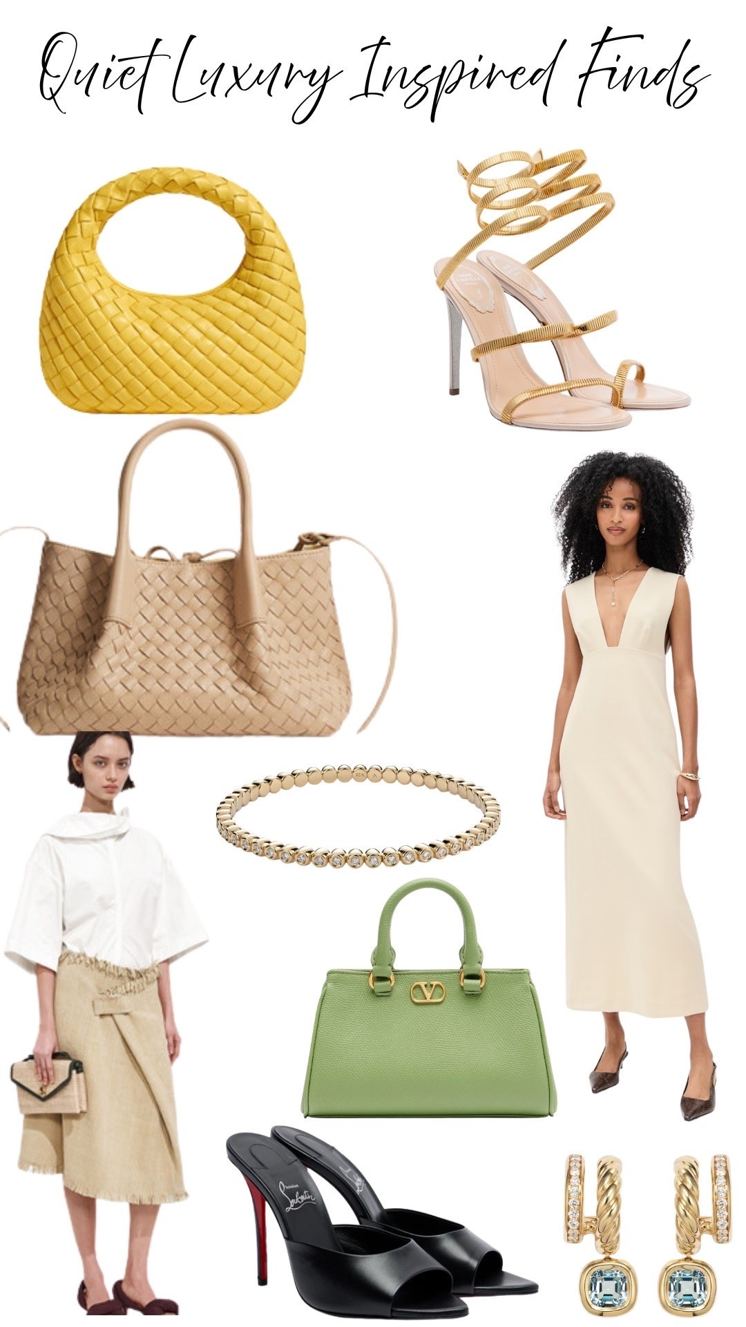 There’s something so timeless about quiet luxury style. I’m always drawn to pieces that feel elegant, polished, and effortless without needing to be flashy. From beautiful handbags and classic jewelry to neutral dresses and sophisticated heels, these are the kinds of pieces that instantly elevate a wardrobe and never go out of style. Sharing a few quiet luxury-inspired finds that have been catching my eye lately.

#LTKSeasonal #LTKootd #LTKU