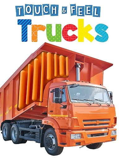 Trucks - Touch and Feel Board Book - Sensory Board Book      Board book – April 26, 2021 | Amazon (US)
