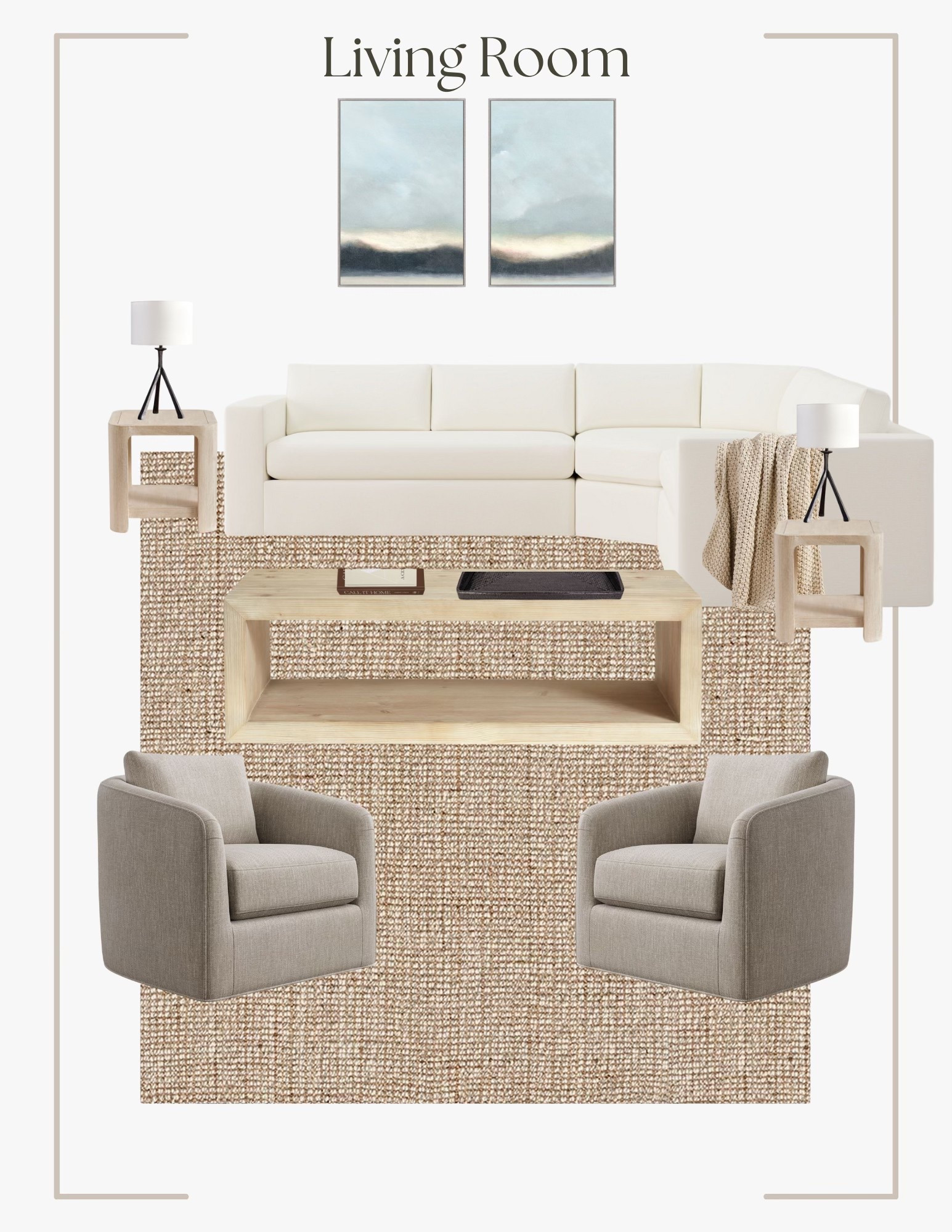 Living Room Design | Coastal Style | Neutral Decor 

#LTKStyleTip #LTKHome #LTKSummerEdit