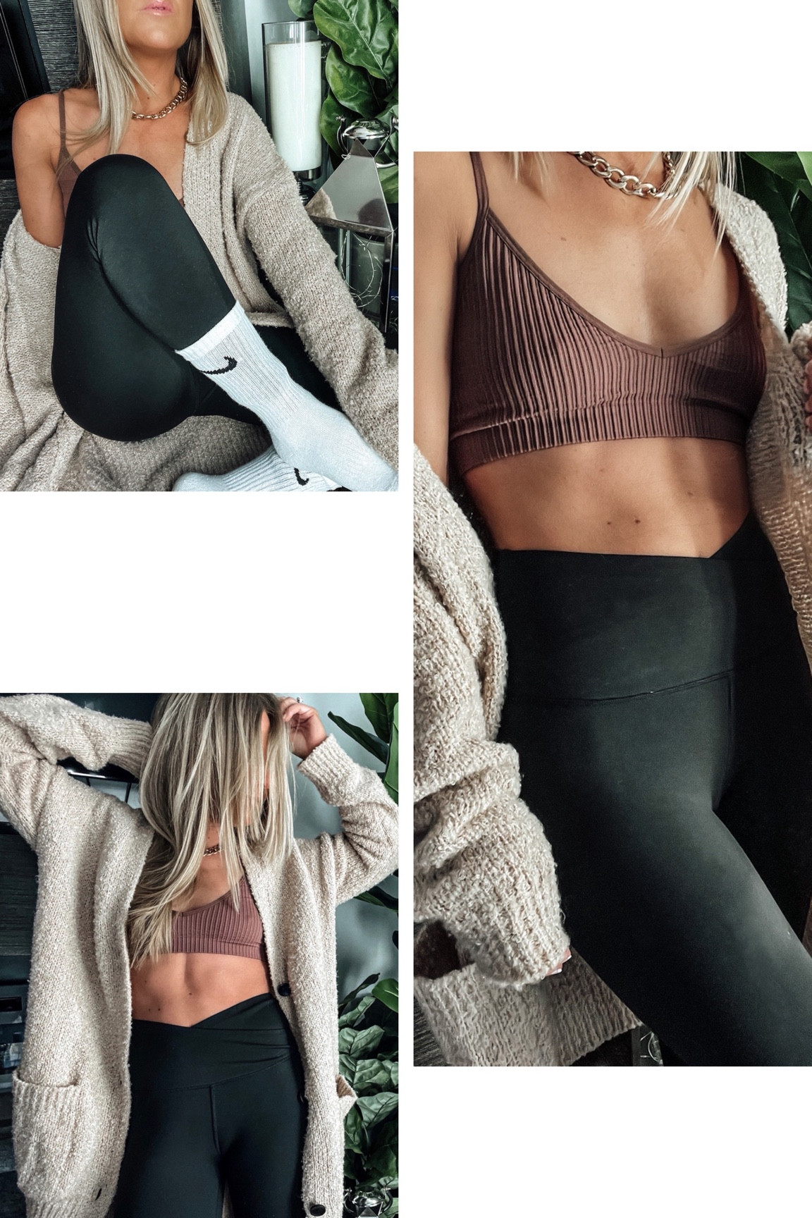 no plans 🙃
:
Women's Rib Triangle Bralette - Colsie™ - Target - (size S) - $7.00
:
Saodimallsu Women's Chunky Popcorn Cardigan Oversized Open Front
Boyfriend Batwing Long Sleeve Fuzzy Knit Sweater - Amazon Fashion -
Color Z1-khaki (size S) - $40 ((( 30%OFF COUPON )))
:
TNNZEET High Waisted Pattern Leggings for Women - Buttery Soft Tummy
Control Printed Pants for Workout Yoga - Amazon - (size S-M) - $13
:
Nike Dri-Fit Every Day Crew Socks from Dick's Sporting Goods - 6 Pack - $22
•
•
•
lounge outfits, loungewear, weekend style, weekend outfits, at home outfits, comfy outfits, winter style, target style, target bras, amazon outfits, fit style, fit outfits


#LTKstyletip #LTKunder100 #LTKfit