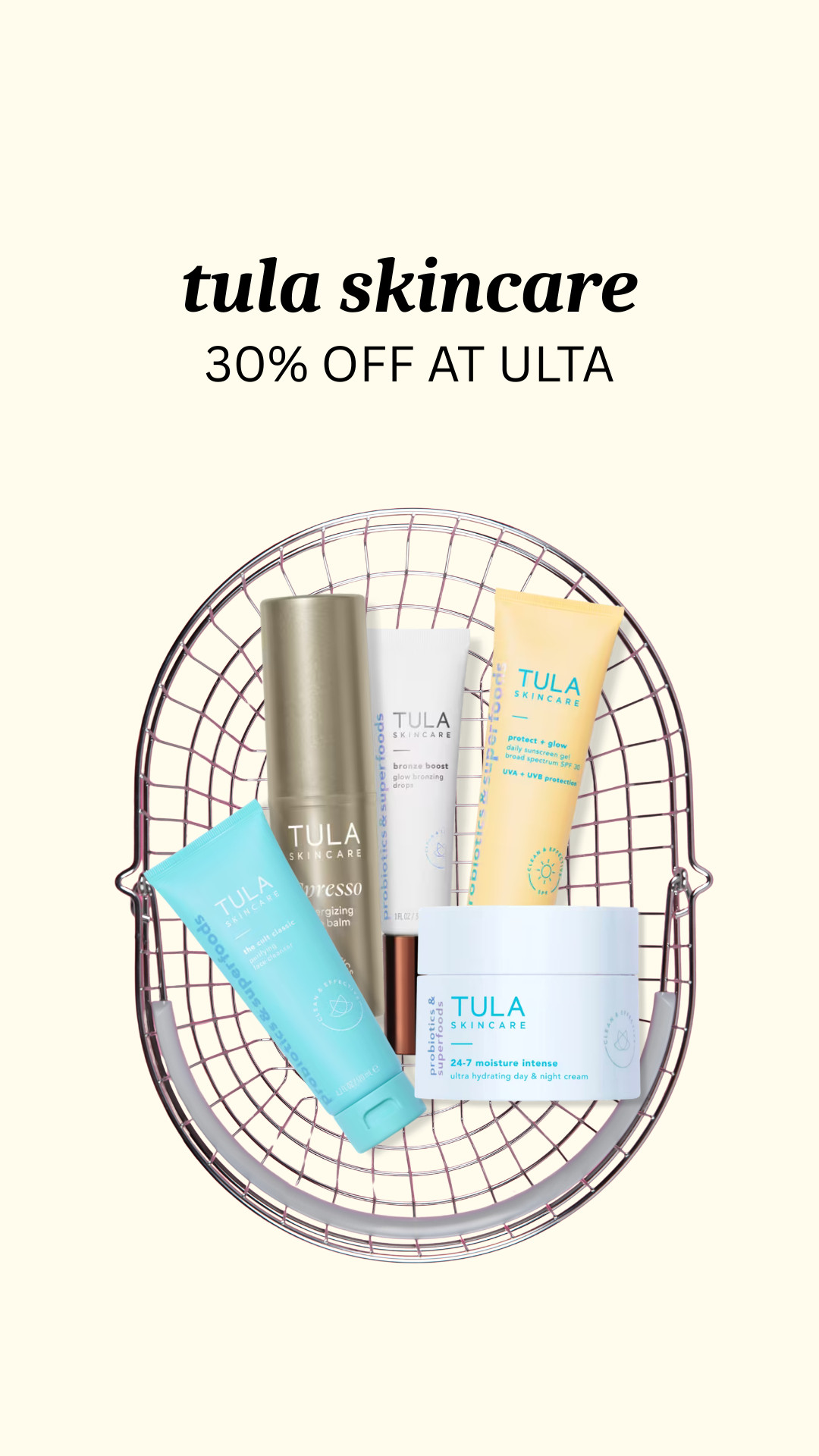 my go-to tula skincare favorites are 30% off at ulta 🤍 if you've been wanting to stock up on your skincare essentials, now is the perfect time to save on these must-have products! ✨

#tulaskincare #ultabeauty #ultahaul #skincareroutine #skincarefavorites #beautyfinds #skincareproducts #glowingskin #beautyessentials #ltkbeauty 

 