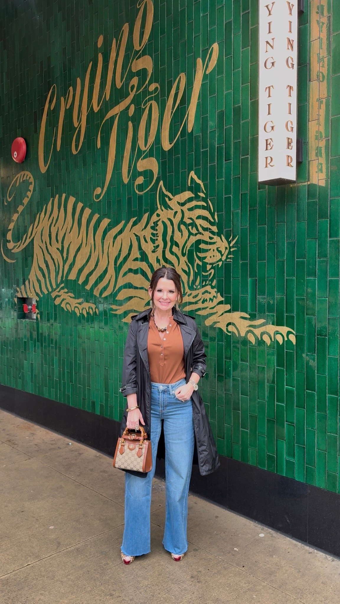 Date night fit. Purse linked with Gucci  is exact and jeans are too!  The Burberry twin boat I’m wearing isn’t available but I linked similar!!  Louboutins I’m wearing aren’t available either  