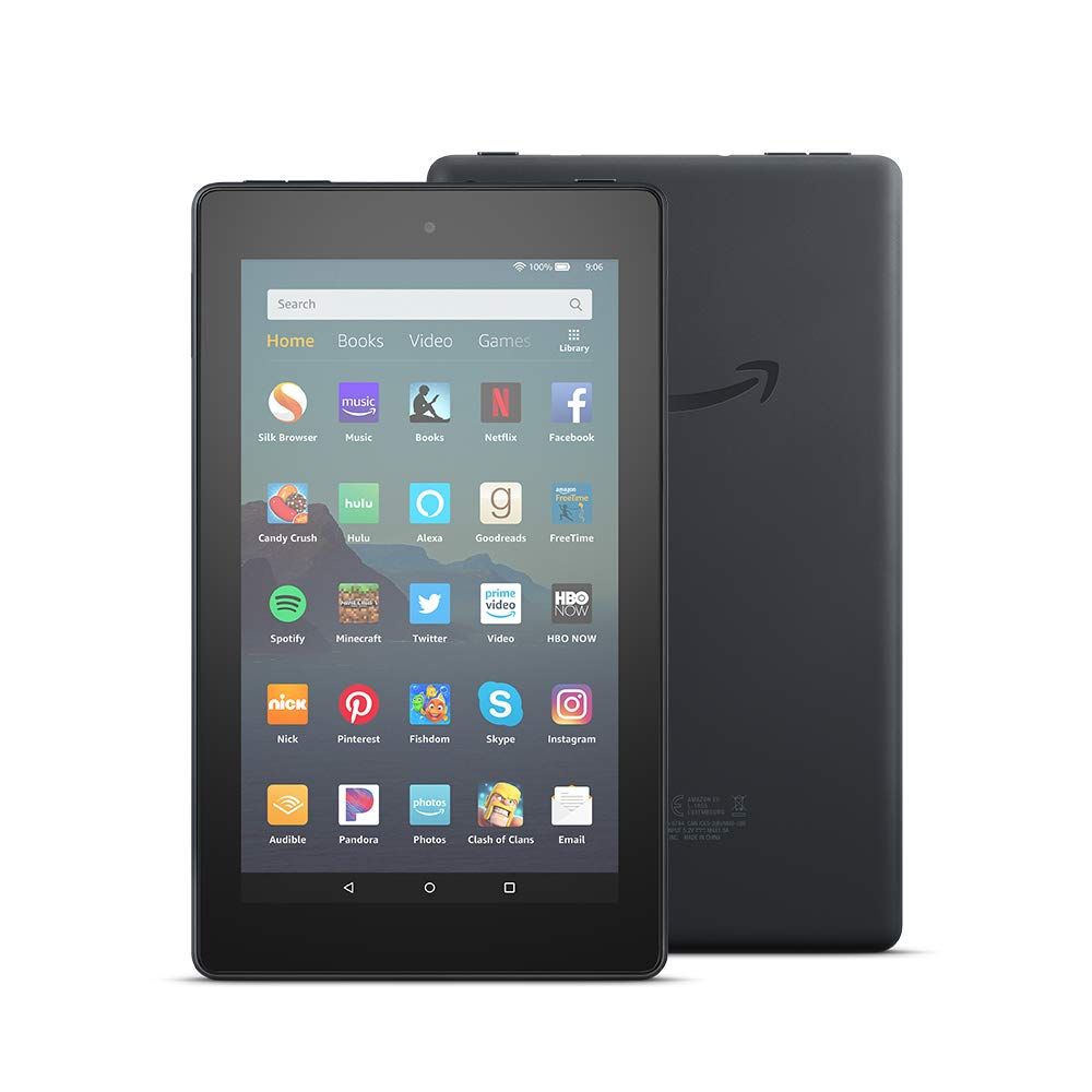 All-New Fire 7 Tablet (7" display, 16 GB) - Black | Amazon (US)