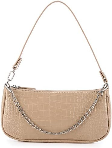 Small Purse for Women, Retro Classic Tote HandBag Shoulder Bags, Clutch Purse with Zipper Closure | Amazon (CA)