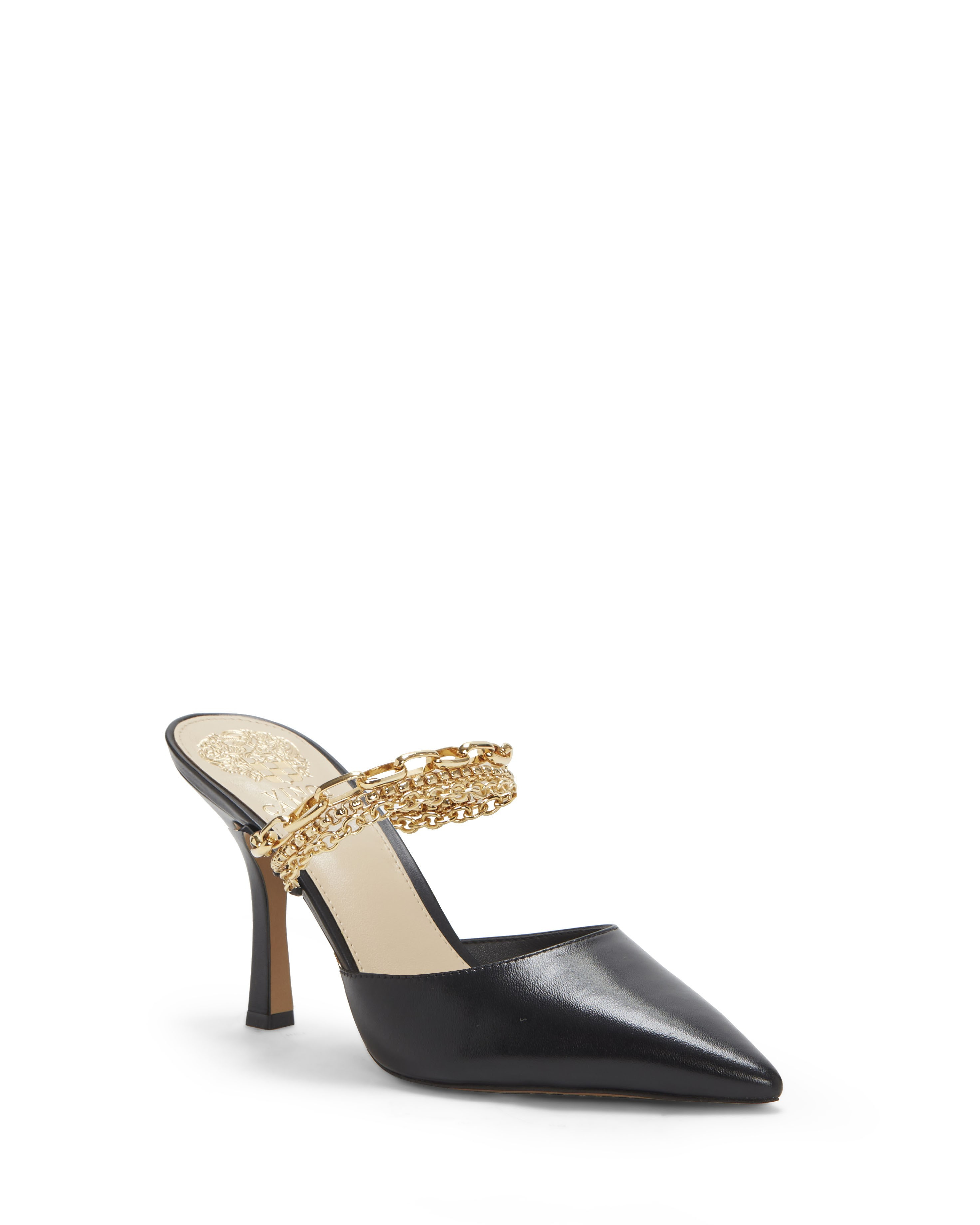 Ashna Chain-Embellished Mule | Vince Camuto