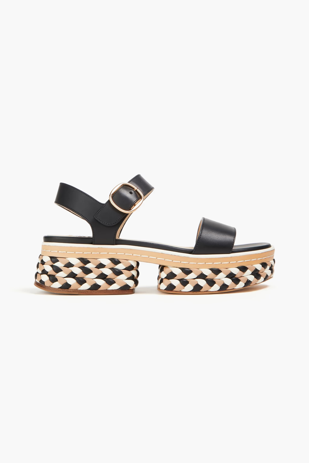 Mika leather platform sandals | The Outnet (US and CA)