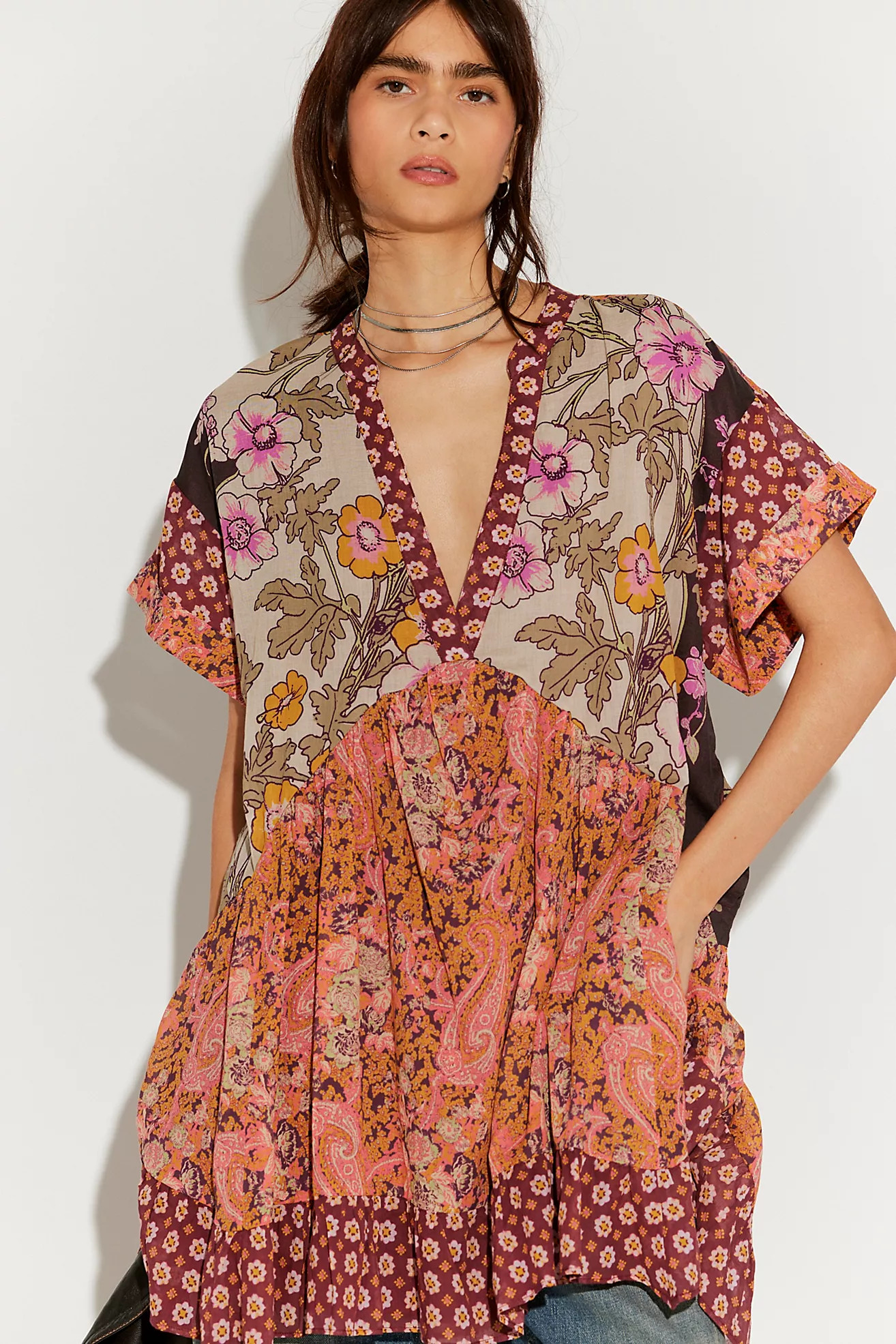 Printed Agnes Dress | Free People (Global - UK&FR Excluded)