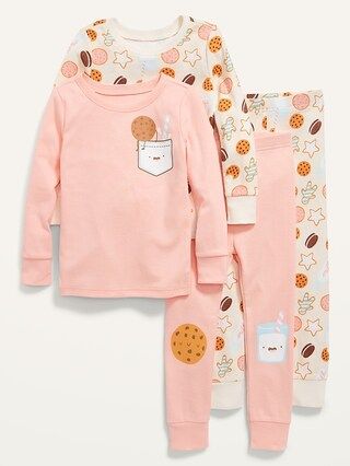 Unisex 4-Piece Pajama Set for Toddler & Baby | Old Navy (US)