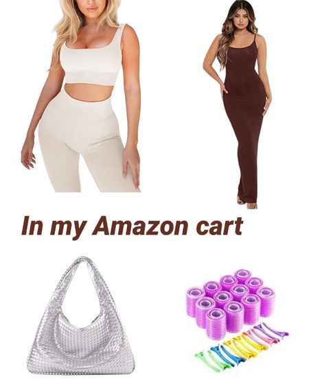Just ordered from Amazon!
- ribbed workout set
- bodycon maxi dress: I already have this in black and love it
- silver metallic bag: silver is a huge spring trend 
- Velcro hair rollers: 36 rollers in three sizes plus clips 


#LTKitbag #LTKunder50 #LTKFind