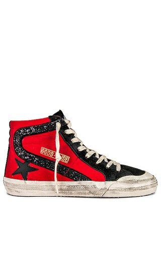 Slide Sneaker in Red & Black | Revolve Clothing (Global)