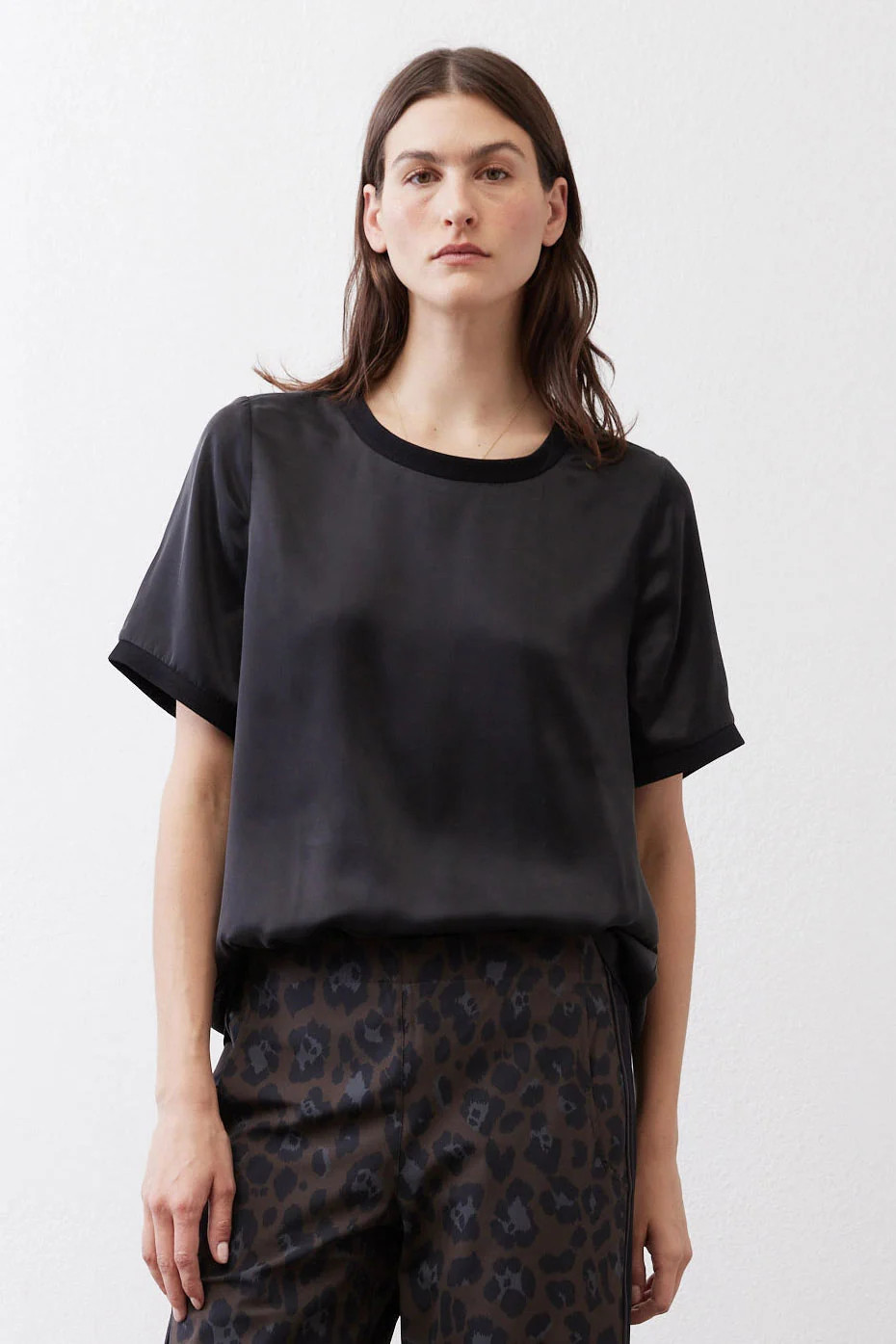 The Relaxed Washable Silk Top | Ruti